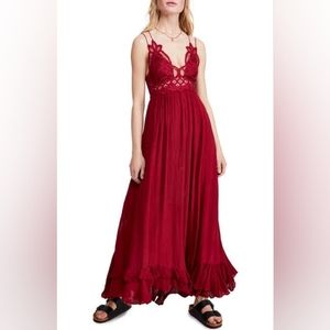 Free People Adella Maxi Slipdress